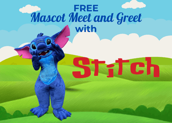 February Half Term Free Stitch Mascot & Greet