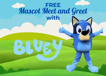 February Half Term Free Bluey Mascot & Greet