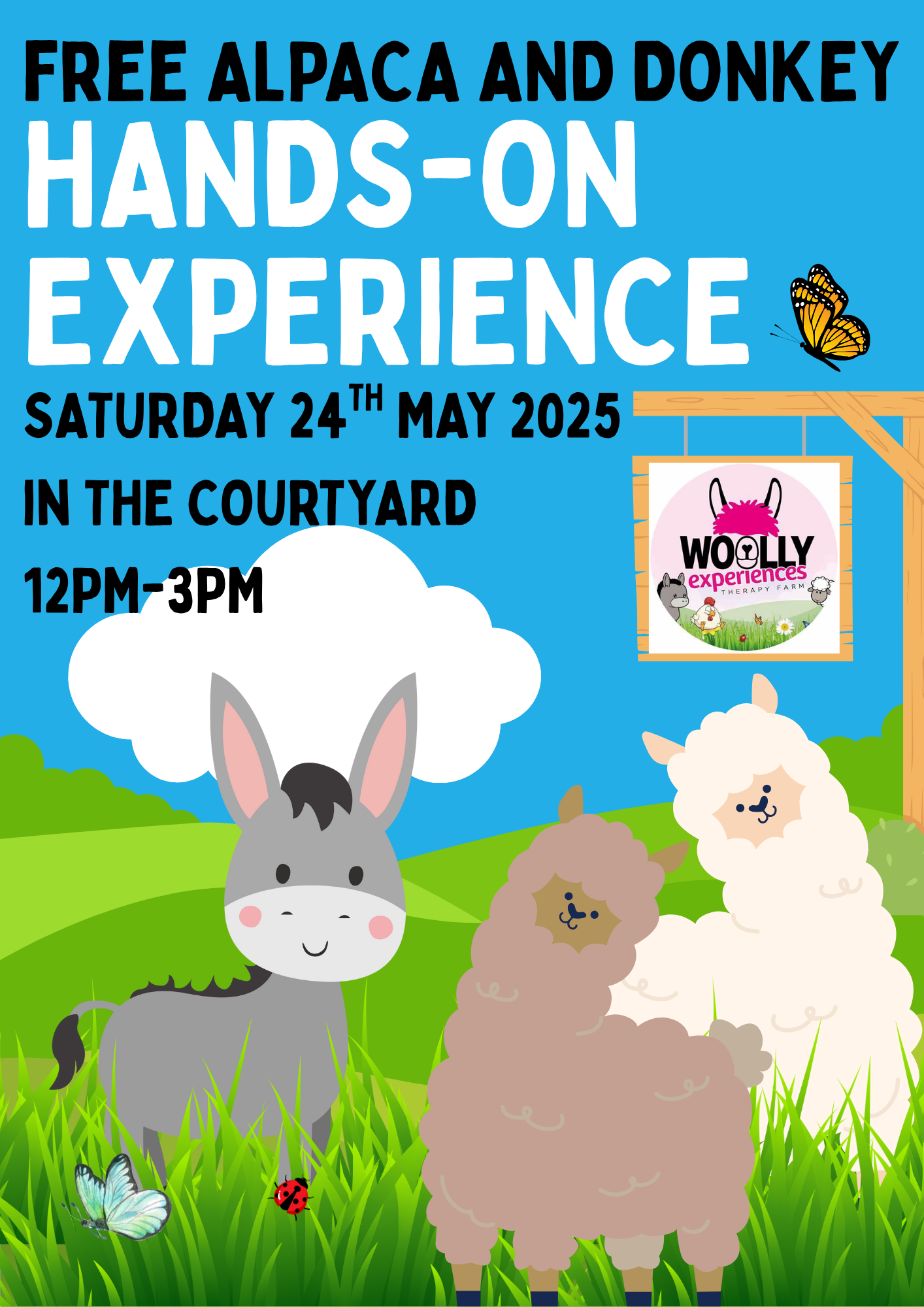 Alpaca and Miniature Donkey Experience