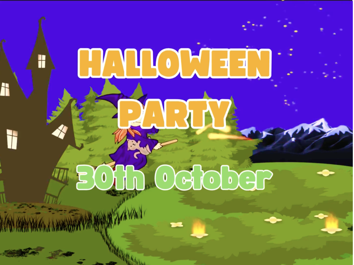 The Playbarn Halloween Party Card Image
